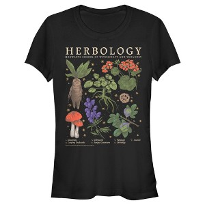 Juniors Womens Harry Potter Hogwarts Herbology T-Shirt - 1 of 4