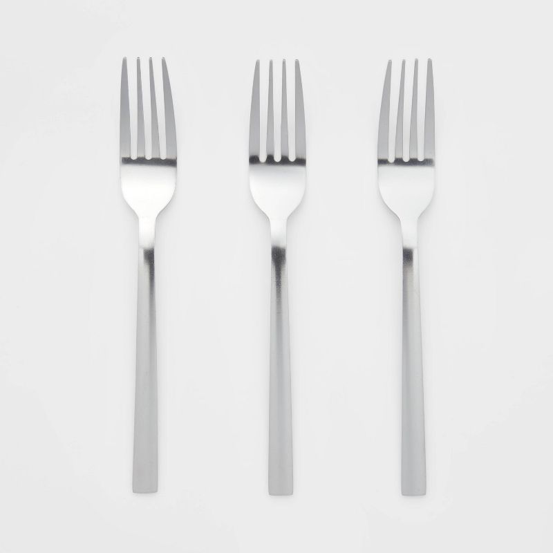 3pk Stainless Steel Dinner Forks - Room Essentials&#8482;, 3 of 6