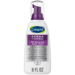 Cetaphil Pro Oil Removing Foam Face Wash - Unscented - 8oz - 1 of 4