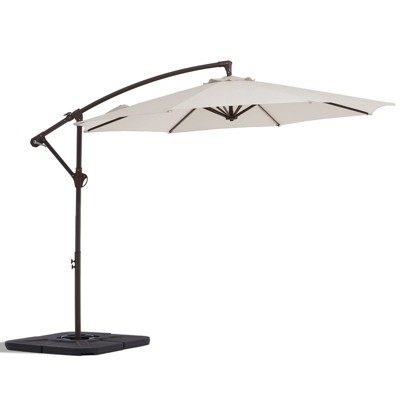 Hyleory Adjustable Octagonal Cantilever Patio Umbrella - Ultimate Shade Solution