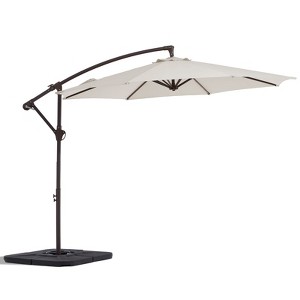 Hyleory Adjustable Octagonal Cantilever Patio Umbrella - Ultimate Shade Solution - 1 of 4
