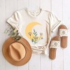 Simply Sage Market Women's Flower Moon Short Sleeve Graphic Tee - 3 of 3