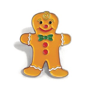 Mary EngelbreitGingerbread Enamel Art Pin - 1 of 2