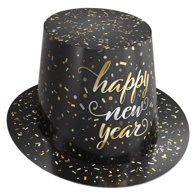 Beistle Confetti New Year Hi-Hat, Pack of 25