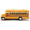 KiNSMART KiNSFUN Yellow School Bus 5" Die Cast Metal Model Toy Car - 2 of 4