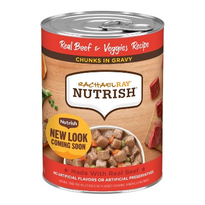 Rachael Ray Nutrish Chunks in Gravy Beef & Vegetable Wet Dog Food - 13oz