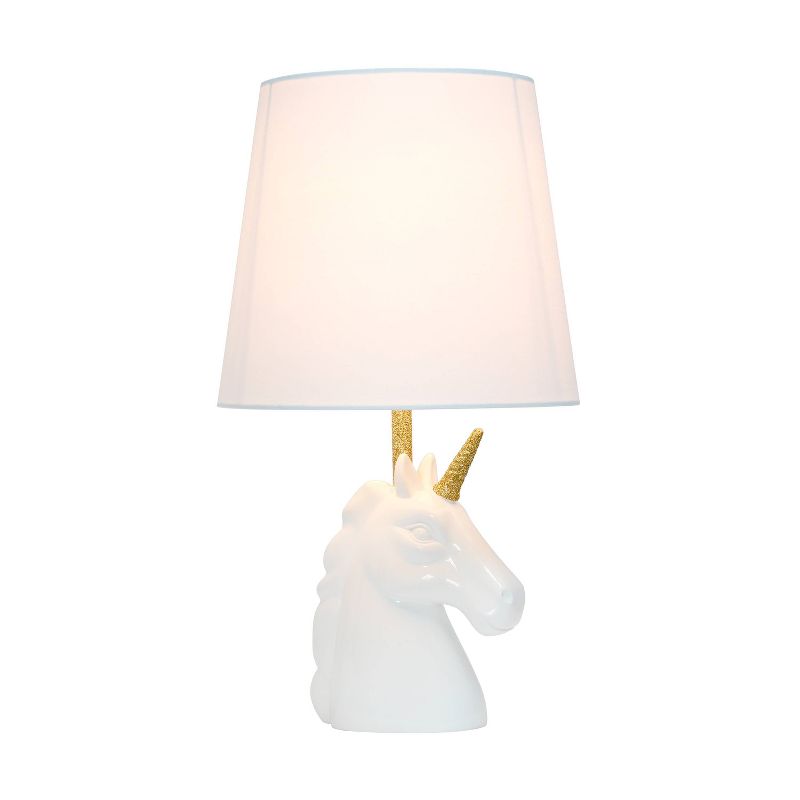 Sparkling Unicorn Table Lamp - Simple Designs, 3 of 11