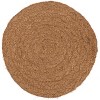 Cumberland Stenciled Moose Jute Coaster Set of 6 - 3 of 4