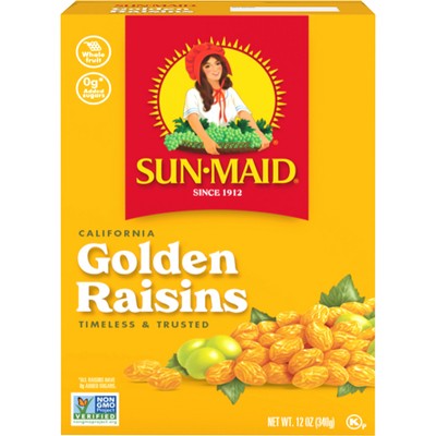 Sun-Maid Dried Fruit Golden Raisins – 12oz