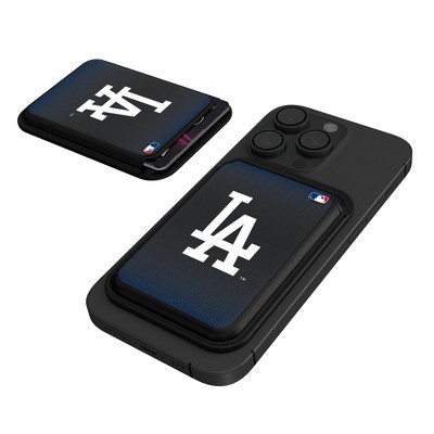 Keyscaper MLB National League Teams Linen Black Magnetic Credit Card Wallet