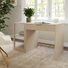 Martha Stewart Kayden Home Office Modular Single-Drawer Desk with 2 Tier Shelf - 2 of 4