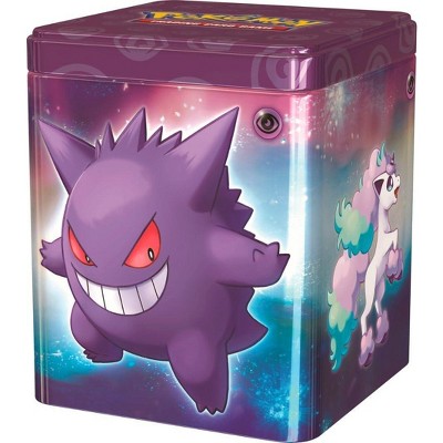 Pokemon TCG: 2024 Stacking Tin Psychic - 3 Packs, 2 Stickers