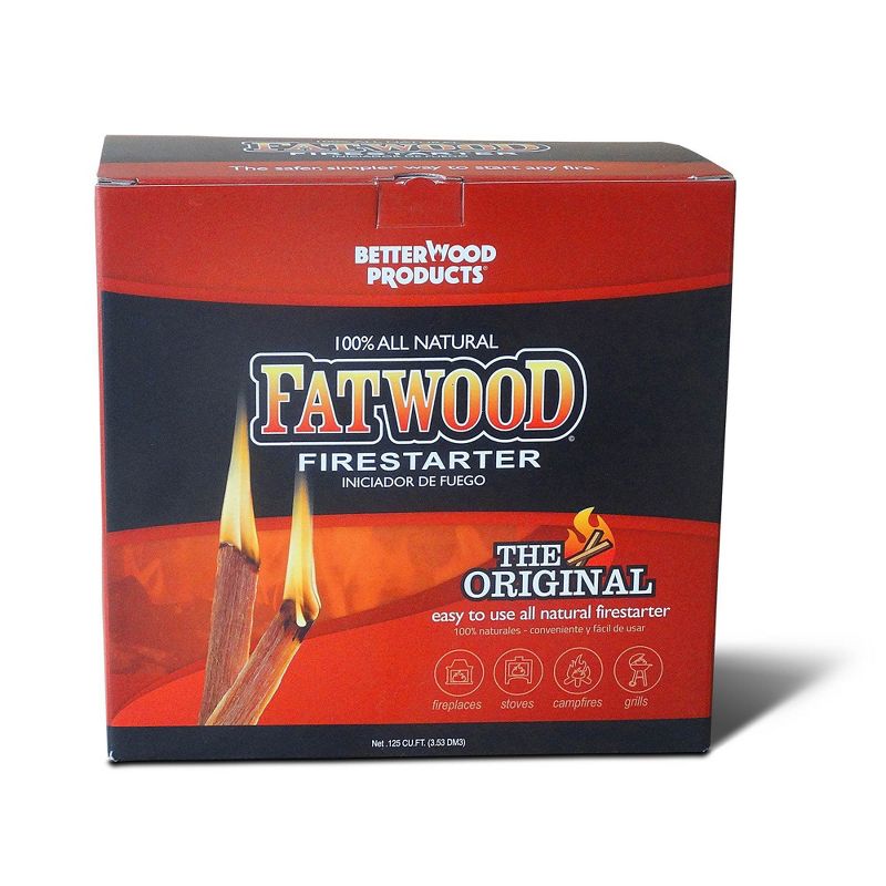 Betterwood 10lb Firestarter and Betterwood Pine 5lb Firestarter for Campfire, BBQ, or Pellet Stove; Non-Toxic and Water Resistant, 4 of 8