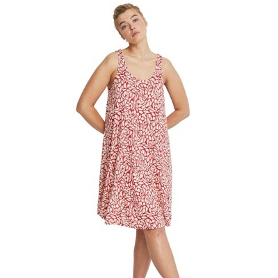 Ellos Women's Plus Size Crossover Back Tank Dress - 34/36, Pink : Target