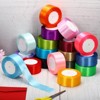 Unique Bargains Single Side Solid DIY Wrapping Decoration Roll Satin Ribbons - 3 of 4