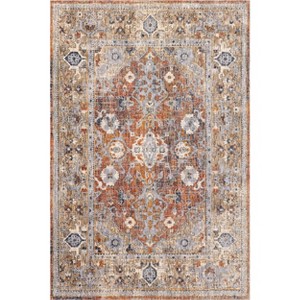 Nuloom Brittany Persian Medallion Indoor Area Rug, 5' x 8', Rust - 1 of 4