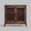 36 inch Wide Accent Cabinet with 2 Doors, Vintage Style Storage Cabinet with Solid Wood Legs-Farati - 4 of 4