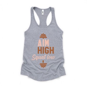 Simply Sage Market Women's Aim High Squat Low Racerback Tank - 1 of 4