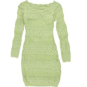 GUESS Womens Amelie Crochet Bodycon Dress - 1 of 2