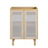 Modway Calla 24 in Perforated Metal Bathroom Vanity Cabinet (Sink Basin Not Included) - 4 of 4