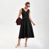 Women's Layered Waistcoat A-Line Dress - A New Day™ - 3 of 4