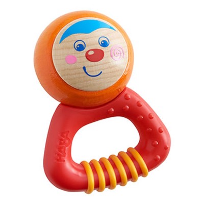 HABA Musical Character Mio - Rattle, Clutching Toy and Teether