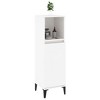 CLIHOME 39.4 in H Bathroom Storage Cabinet Engineered Wood Display Cabinet Home Organiser Furniture With Metal Legs - 3 of 4