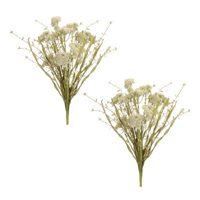 Heather Floral Bush (Set of 2)