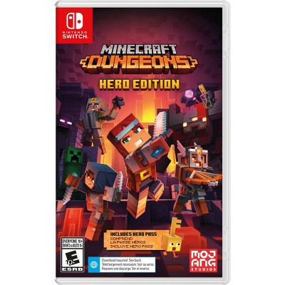 minecraft for nintendo switch target