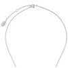 SHINE by Sterling Forever Pave CZ Interlocking Circle Pendant Necklace Silver - 4 of 4