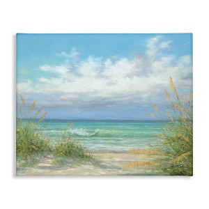 Stupell Industries Sea Shoreline Horizon Scenery Canvas Art - 1 of 4