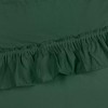 Ellis Stacey 1.5" Rod Pocket High Quality Fabric Solid Color Window Ruffled Swag 60"x38" Harvest - 3 of 4