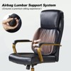Norbert Mid-century Ergonomic 360-degree Swivel Office Chair with Lumbar Support | HULALA HOME - 3 of 4