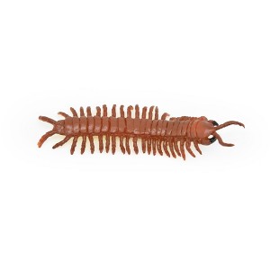 Collectible Wildlife Gifts | Centipede, Giant, Red,  Rubber Insect, Hand Painted, Realistic,  Toys,  Gift,   3 1/2 Inches.       F3126 B225 - 1 of 4