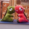 BABYYER Little Dinosaur Plush Toy, Cute Stuffed Animal Keychain, Cotton Backpack Ornament Gifts for Boys and Girls - 4 of 4