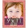 PosterPalooza | Photo Size Shabby Chic Pink Picture Frame - UV Acrylic, Foam Board Backing, Hanging Hardware - 2 of 4