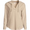 Lands' End Women's Long Sleeve Slub Hooded Popover - 3 of 3