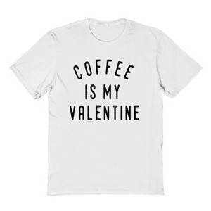 Social Collective Men's Coffe Valentine  Valentines Day Short Sleeve Graphic Cotton T-Shirt - 1 of 3
