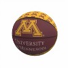 NCAA Minnesota Golden Gophers Mini-Size Rubber Basketball: All Ages Sports Ball - 2 of 2