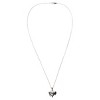 Dicksons Happy Birthday Grandma Heart Locket Women's 18 Inch Silver Tone Metal Plated Pendant Necklace in Jewelry Box with Sentiment Card - 2 of 4