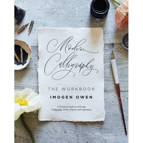 calligraphy workbook for adults: Modern calligraphy hand lettering