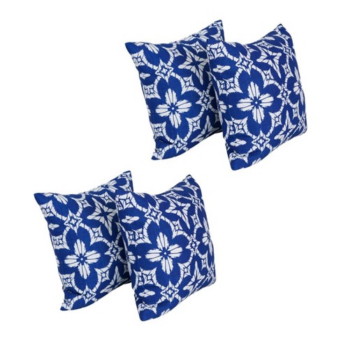 17 inch Square Polyester Outdoor Throw Pillows set Of 4 9910 s4 od 203 Target