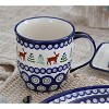 Blue Rose Polish Pottery Zaklady Mug - 2 of 4
