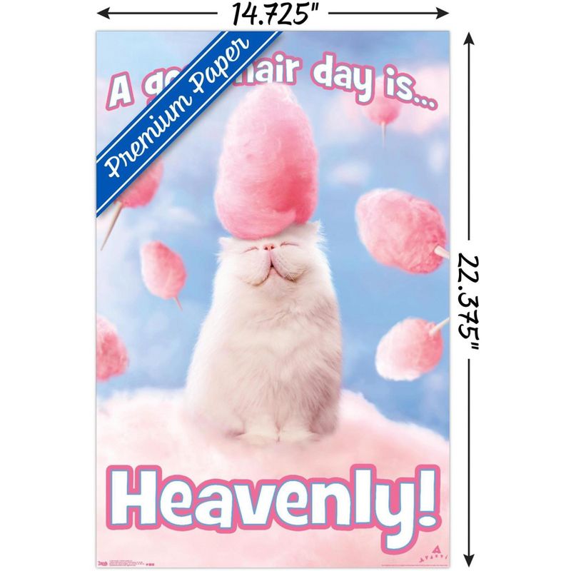 Trends International Avanti - Cotton Candy Cat Unframed Wall Poster Prints, 3 of 7