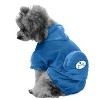 Pet Life (R) Ultimate Waterproof Thunder-Paw Adjustable Zippered Folding Travel Dog Raincoat - 4 of 4