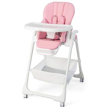 Infans Baby High Chair Convertible Infant Dining Chair Adjustable Height & Backrest