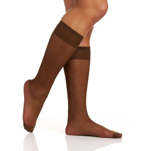 Berkshire 3 Pair Pack  All Day Sheer Knee High with Reinforced Toe - 6528 - 1 of 1