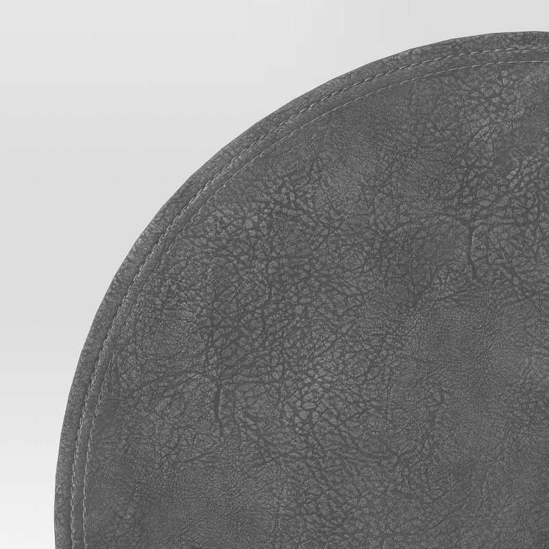 Faux Leather Decorative Charger - Threshold™, 5 of 9