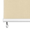 vidaXL Outdoor Roller Blind 86.6 in.x55.1 in. Cream - 4 of 4