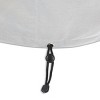 Baltic Square Fire Pit Cover Gray - Real Flame: UV & Water Resistant, Drawstring Fastener - image 2 of 4